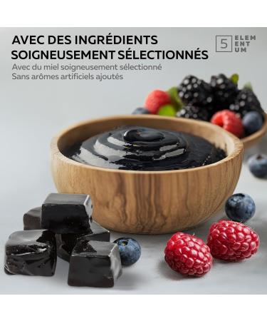  5 elementum Shilajit High Potency Gummies - 1600mg per daily dose (1 month supply) - With Tibetan berries - 100% Natural & - Buy Online on GoSupps.com