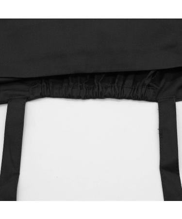 Hotme Women's Working Cap with Buttons and Sweatband - Adjustable Ponytail Hat for Long Hair in Black - Buy Online on GoSupps.com