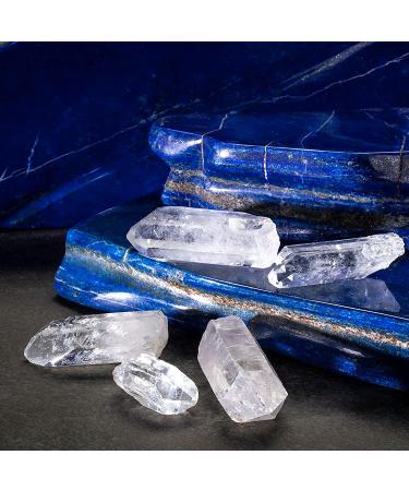 KALIFANO Museum Grade Quartz Points Bundle - 500+ Carats for Clarity and Purpose - Raw Lemurian Reiki Cuarzo Crystal - AAA Grade Clear Quartz - Family Owned & Operated - Buy Online on GoSupps.com