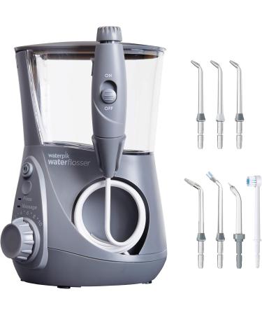 Waterpik Ultra Professional Waterflosser WP-667EU - Adjustable Pressure 7 Attachments Integrated Timer | International Shipping - Buy Online on GoSupps.com