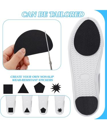 32 Pcs Non Slip Shoe Pads for Women and Men - Self Adhesive Anti Slip Grips for High Heels and Boots in Black and White - Buy Online on GoSupps.com