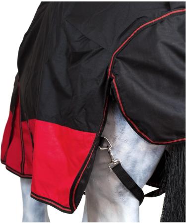 Buy RL24 Weiddecke Winterdecke High Neck 600D BASICLINE - Nylon Feed 100g/200g/300g Fill Black/Red 145cm - International Shipping Available - Buy Online on GoSupps.com