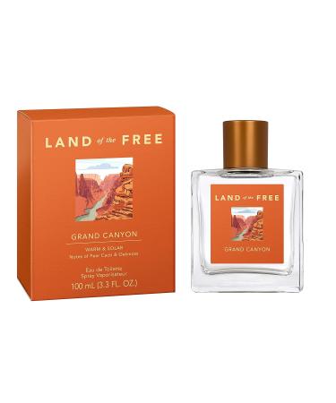 Land of the Free Grand Canyon Eau de Toilette Spray 3.3 FL OZ Pack of 1 - Buy Online on GoSupps.com