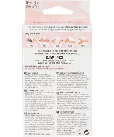 Elegant Touch French Nails 126 French Pink 126 1 count (Pack of 1) - Buy Online on GoSupps.com