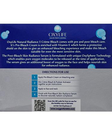 Fem Oxylife Professional Natural Radiance Creme Bleach 27g - One Pack - Buy Online on GoSupps.com