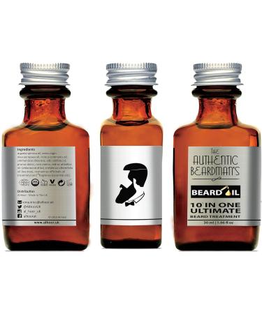 The Authentic Beardman's Signature Beard Oils (Sandalwood) - Buy Online on GoSupps.com