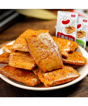 MKSDDF latiao latioa Chinese snacks Asian snacks soy products spicy strips 9g*20 Pack beefsauce flavorspicy flavorBBQ mixed package - Buy Online on GoSupps.com
