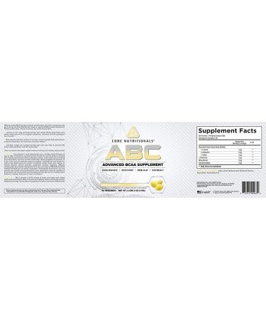 Core Nutritionals Platinum ABC Intra-Workout BCAA Supplement - Endurance & Performance Booster - 50 Servings (Lemon Drop) - Buy Online on GoSupps.com