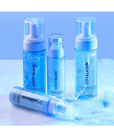 APIS - Micellar facial foam - Cleansing and make-up removal with Himalayan water and ashwagandha - Moisturizing relaxing regenerating for sensitive and stressed skin - 150 ml - Buy Online on GoSupps.com
