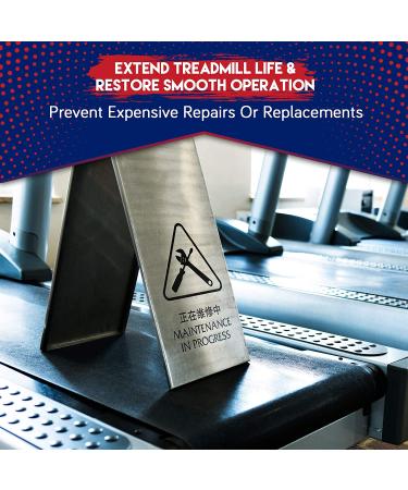 Treadmill Belt Lubricant - 100% Silicone | Made in USA | Odorless, Propellant-Free | Easy Application Tube - Buy Online on GoSupps.com