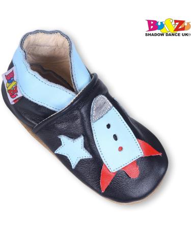 SHADOW DANCE UK Baby Boy & Girl Soft Sole Winter Booties | New Born Leather Toddler Shoes 0-6 Months (Size 18) - Buy Online on GoSupps.com