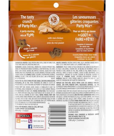 Friskies Party Mix Cat Treats Chicken Lovers Crunch with Real Chicken - 170 g Pouch (1 Pack) Chicken Lovers Crunch 170 g (Pack of 1) - Buy Online on GoSupps.com
