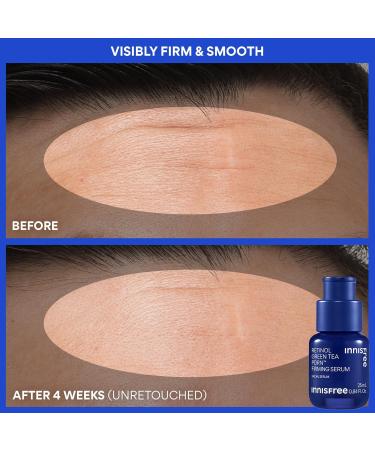 innisfree Green Tea Retinol PDRN Firming Serum - Vegan Korean Skincare for Fine Lines and Smoothing Skin Texture Available in Gift Set Firm + Smooth Set - Buy Online on GoSupps.com