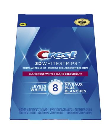 Crest 3D Whitestrips Glamorous White 28 Strips - 14 Treatments - Buy Online on GoSupps.com