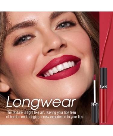 12Pcs Matte Liquid Lipstick Set - Long-Lasting Waterproof Nude Gloss Gift | Smooth Velvety Lips Makeup - Buy Online on GoSupps.com