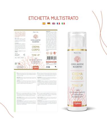 Collagen Marine Tone Up Body Cream with Marine Collagen and Firming Complex 200 ml - Buy Online on GoSupps.com