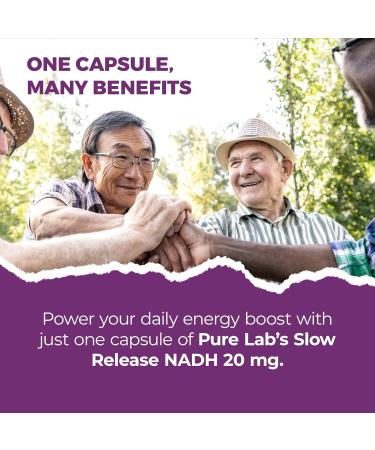 Pure Labs Vitamins NADH Uniquitol Vitamins 60 CT - Buy Online on GoSupps.com