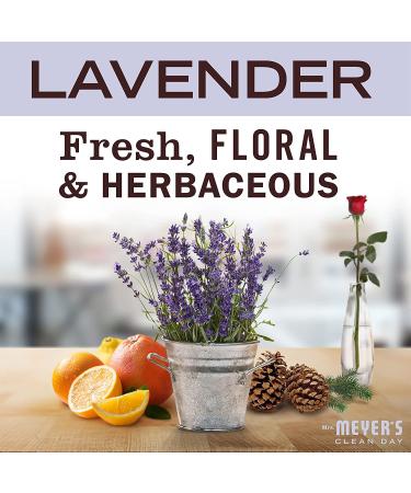 Mrs. Meyer's Lavender All-Purpose Cleaner Spray - 16 fl. oz, Pack of 3 | Eco-Friendly Cleaning Solution - Buy Online on GoSupps.com