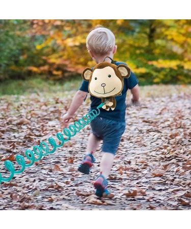 4 in 1 Backpack Leash for Toddlers with Anti Lost Wrist Link  Cute 3D Toddler Harness Backpack  Child Harnesses Leashes for Walking for Boys Girls (Monkey) - Buy Online on GoSupps.com