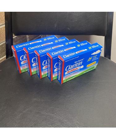 Claritin 24 Hour Indoor & Outdoor Allergy RediTabs - 10 ct Pack of 5 - Buy Online on GoSupps.com
