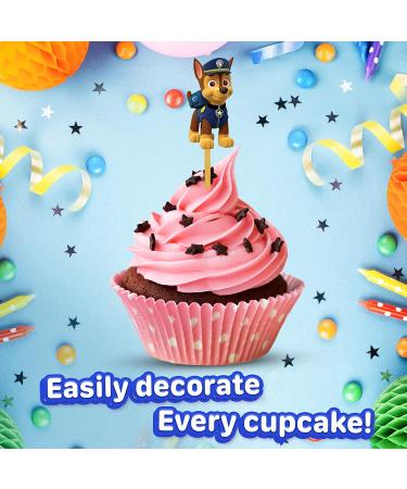 Paw Patrol Cupcake Topper Picks - Set of 24 - Buy Online on GoSupps.com