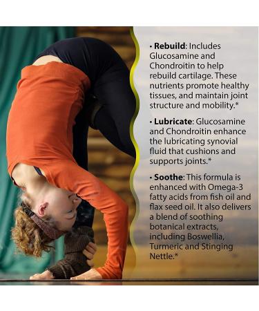 Irwin Naturals 3-in-1 Joint Formula - 90 Liquid Soft-Gels for Joint Support - Buy Online on GoSupps.com