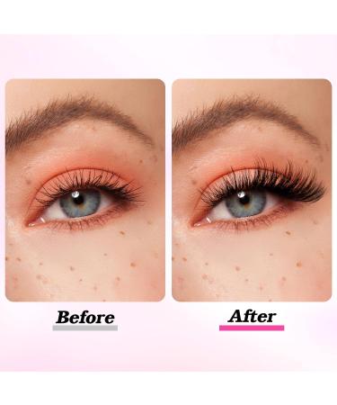 JIMIRE Eyelash Clusters 84Pcs DIY Wispy Individual Lashes 12-14-16MM D Curl Fluffy 5D Extensions - CL04 - Buy Online on GoSupps.com