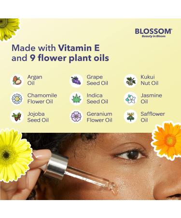 Blossom Unscented All Natural Vegan Cruelty Free Face Oil with Vitamin E Infused with Real Flowers Made in USA 1 fl. oz. Summer Breeze 1 Fl Oz (Pack of 1) Summer Breeze - Buy Online on GoSupps.com