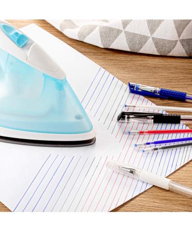 Outus Heat Erase Pens - 8 Pieces Fabric Marking Pens with 56 Refills for Quilting, Sewing, DIY Dressmaking - Buy Online on GoSupps.com