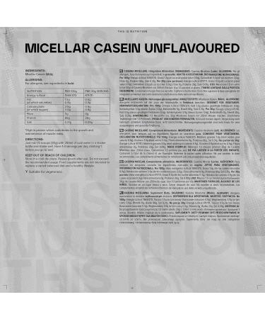 Bulk Micellar Casein Protein Powder - Vanilla 2.5 kg | Premium Casein Protein for Muscle Recovery - Buy Online on GoSupps.com