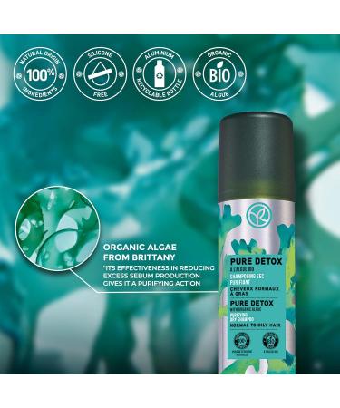 Yves Rocher Dry Shampoo Duo For Normal to Oily Hair | Invisible Powder | Restores Freshness & Volume | Silicone Free | Set of Two | Spray Bottle 150 ml each - Buy Online on GoSupps.com