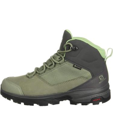 Salomon Women's Outward Gore-tex Backpacking Boots Hiking - Size 8 Shadow/Magnet/Spruce Stone - Buy Online on GoSupps.com