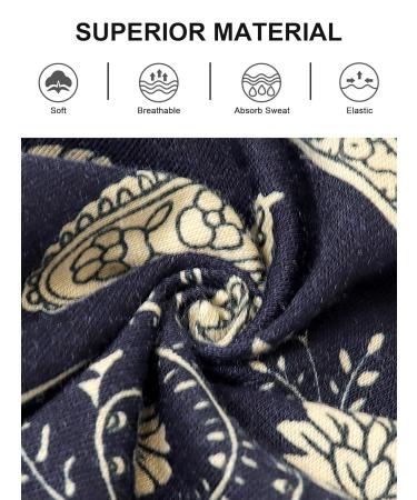 Buy Propog Wide Frontal Ligament Elastic Turban Headband - Boho Hair Wrap for Women | Multi-Colored Yoga Hair Straps - Size L | International Shipping - Buy Online on GoSupps.com