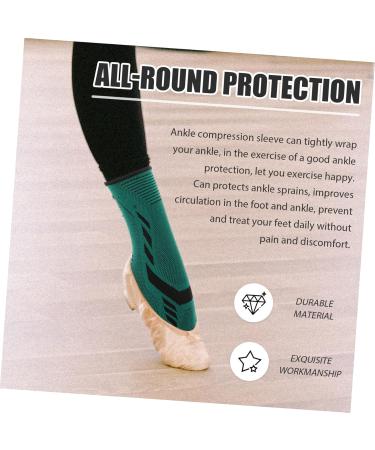 NOLITOY Ankle Socks - 2 Pairs Plantar Support Elastic Sports Covers & Protective Sleeves for Ankle Sports - Enhance Comfort & Performance - Buy Online on GoSupps.com