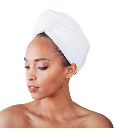 Kitsch Quick Drying Microfiber Hair Towel - Pink & White | 1 EA - Buy Online on GoSupps.com