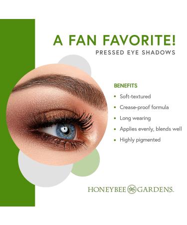 Honeybee Gardens Adonis Matte Pink Eyeshadow Refill 1.3g | Vegan, Gluten Free, Cruelty Free - Buy Online on GoSupps.com