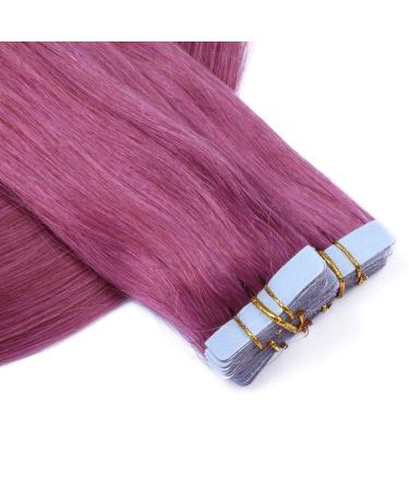 Buy Violet Tape In Hair Extensions - 50cm 60 Bricks 100% Remy Real Hair | Novon Hair Extensions - Buy Online on GoSupps.com