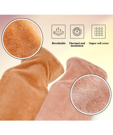Shop Long Hot Water Bottle with Soft Covers - 2L High Capacity Heating for Neck & Shoulder Relief - Buy Online on GoSupps.com