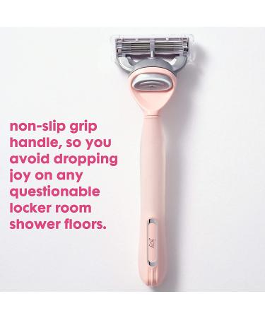 JOY The Pink One Razor with 2 Cartridges - Smooth Shave Guaranteed - Buy Online on GoSupps.com