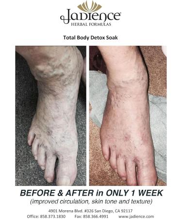 JADIENCE Detox & Cleanse Bath Soak Full Body or Foot | Promote Organ Function Reduce Stress | Naturally Enhance 3-Day 10-Day 14-Day & 28-Day Detox Detox Tea and Cleanses (128oz) - Buy Online on GoSupps.com