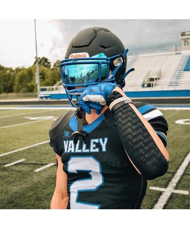 Refend Football Turf Tape - Extra Wide & Sticky Athletic Tape Protection (Black) | International Shipping Available - Buy Online on GoSupps.com