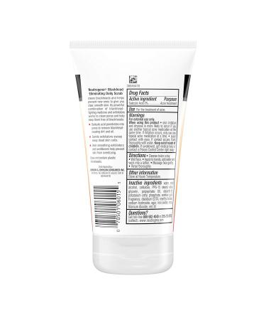 Neutrogena Blackhead Eliminating Daily Scrub with Salicylic Acid 4.2 oz (Pack of 6) - Buy Online on GoSupps.com