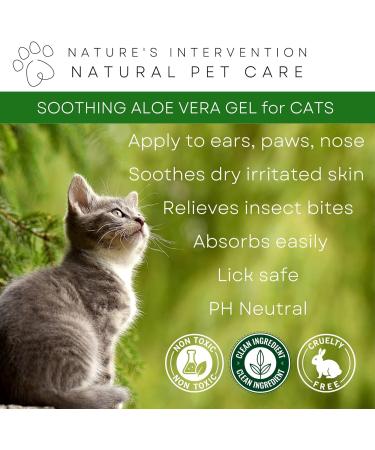 99% Natural SOOTHING GEL FOR CATS - ALOE VERA NEEM CALENDULA & SEA BUCKTHORN - 100 g by NIP - Refreshes Moisturizes Soothes Relieves Itching. Beneficial for Dry and Sensitive Skin. - Buy Online on GoSupps.com