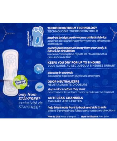 Stayfree Maxi Pads Super - 10 Pack - Buy Online on GoSupps.com