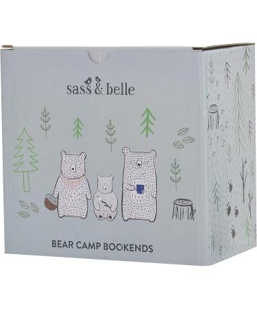 Mountain Bear Camp Style Children's Bookends - Rustic Decor for Kids' Rooms | International Shipping Available - Buy Online on GoSupps.com