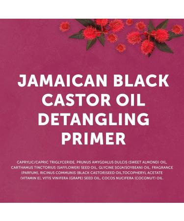 Cantu Jamaican Black Castor Oil Detangling Primer 177ml - Best for Frizz-Free Manageable Hair | Buy Internationally - Buy Online on GoSupps.com