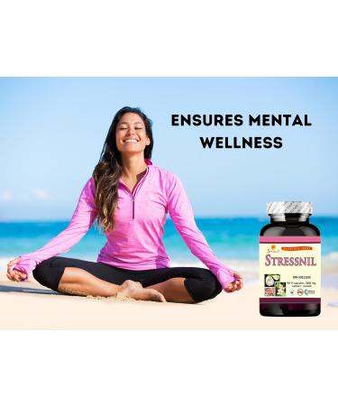 Sewanti Stressnil 90 Capsule NPN 80023388 multicolor 100 gram - Buy Online on GoSupps.com