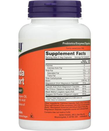 NOW Candida Support 90 Count - Pack of 2 | Powerful Antifungal Formula - Buy Online on GoSupps.com
