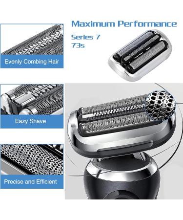 Braun Series 7 Replacement Head 73s | Compatible with 7020s 7025S 7085cc 7071cc 7075cc | International Shipping - Buy Online on GoSupps.com