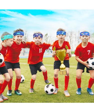 4-Pack Children's Breathable Headbands - Sporty Cartoon Style for Running Jogging Biking & Training - Buy Online on GoSupps.com
